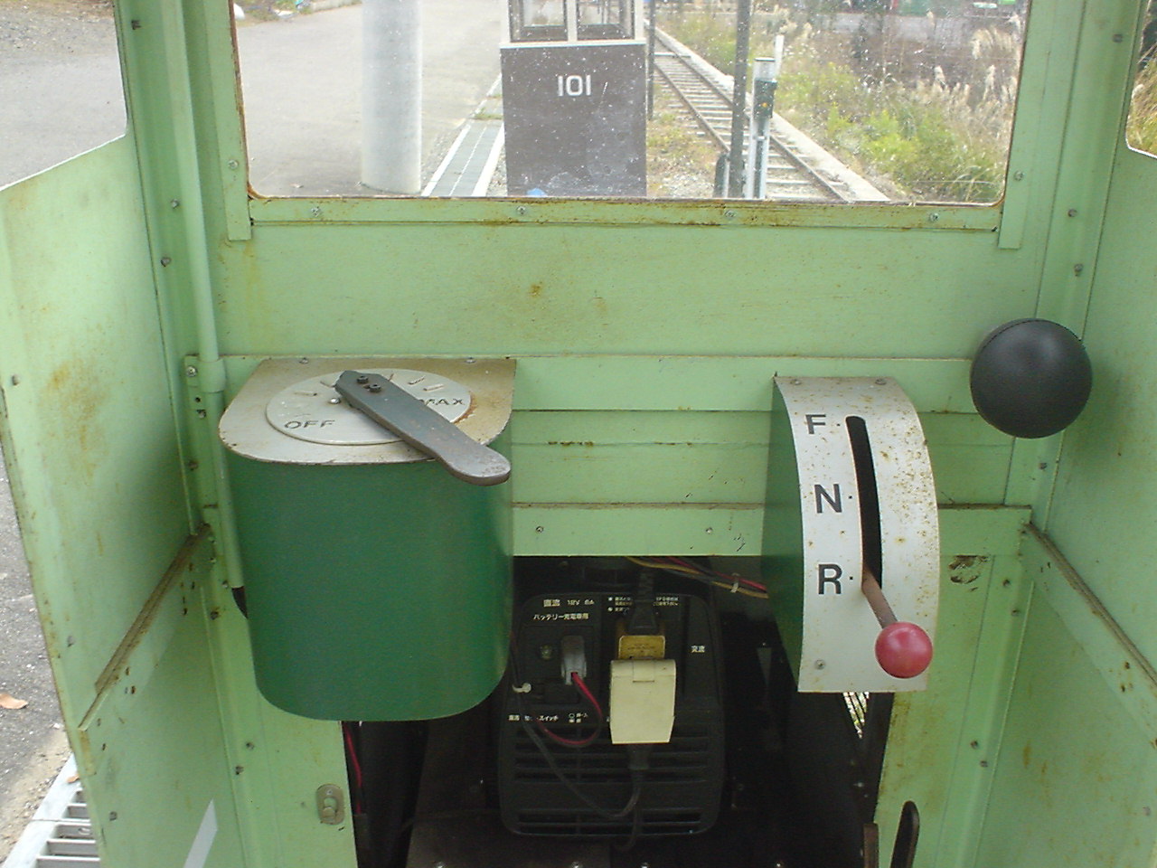 4号機の運転操作パネル
